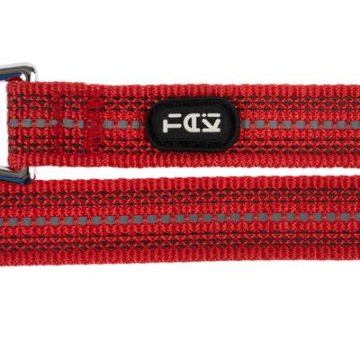 TIAKI Hundeleine Reflective Rubber, rot