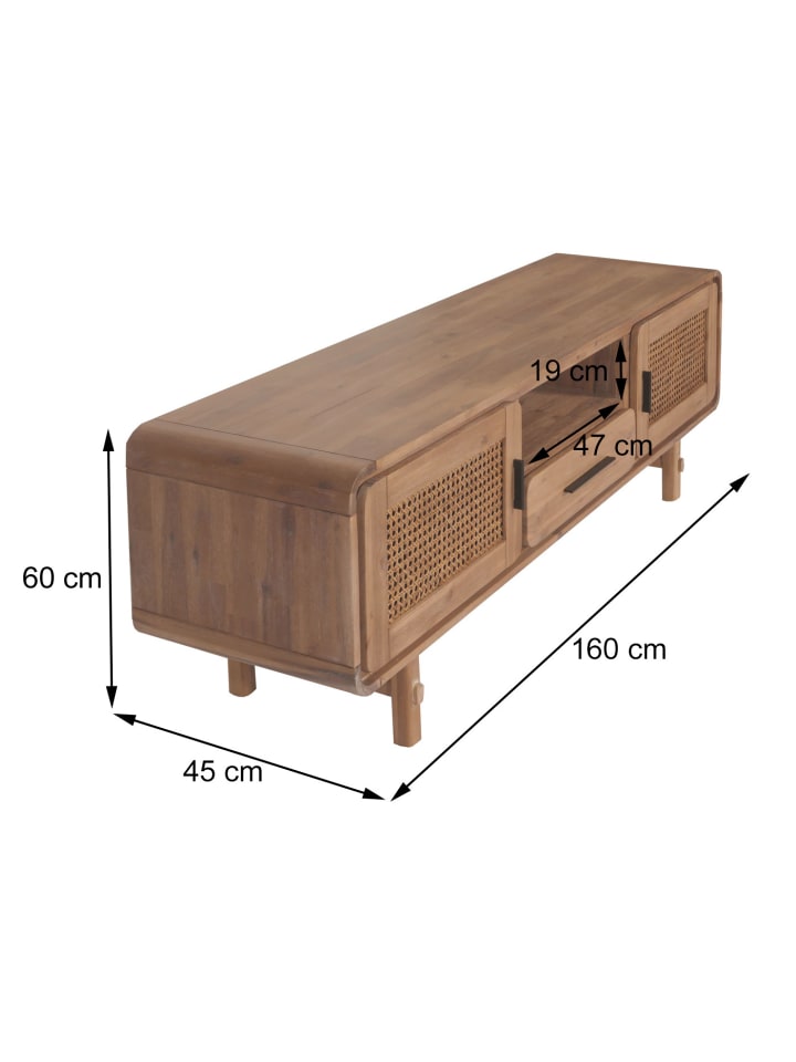 MCW TV-Rack M47 Schublade und Staufächer günstig kaufen onesize