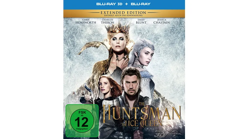 The Huntsman & The Ice Queen - Extended Edition  (+ Blu-ray)