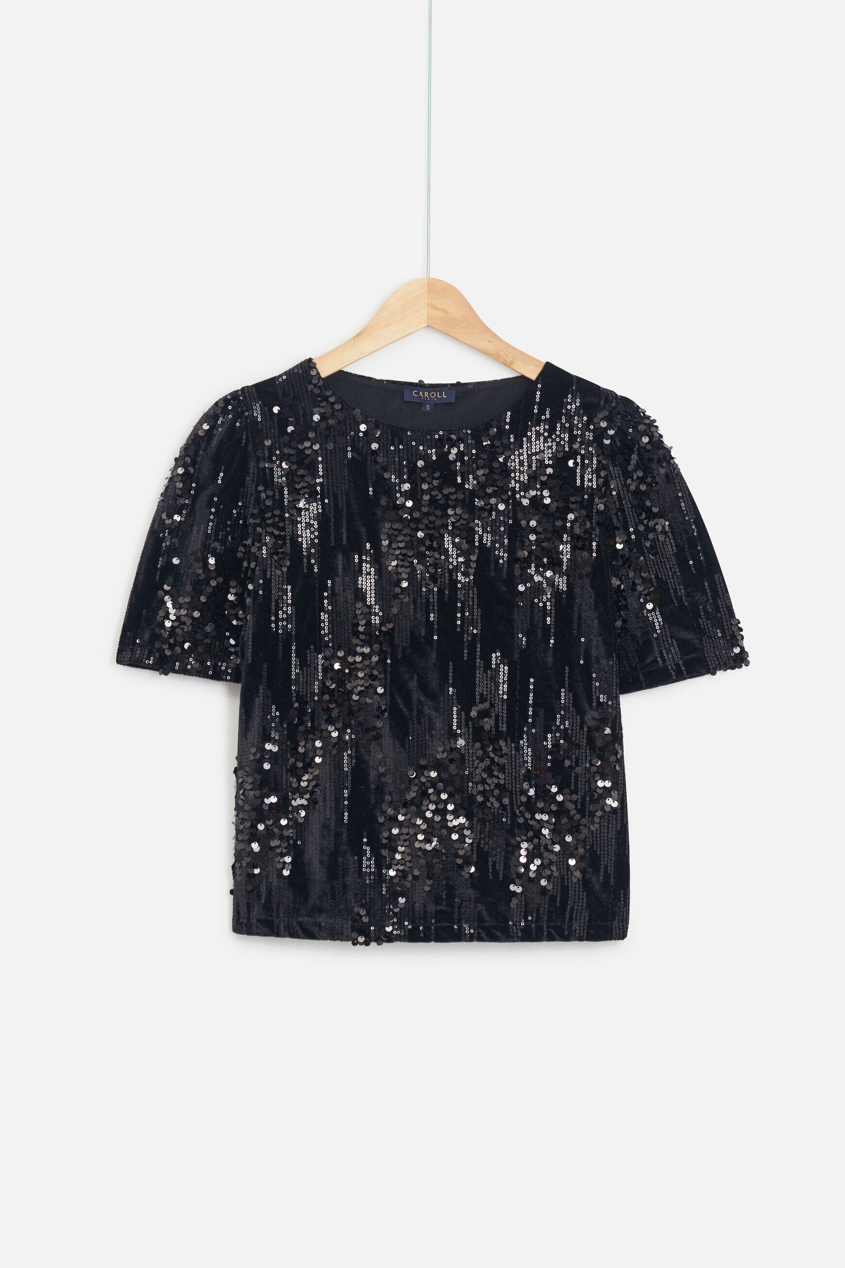 t-shirt casey bis noir femme