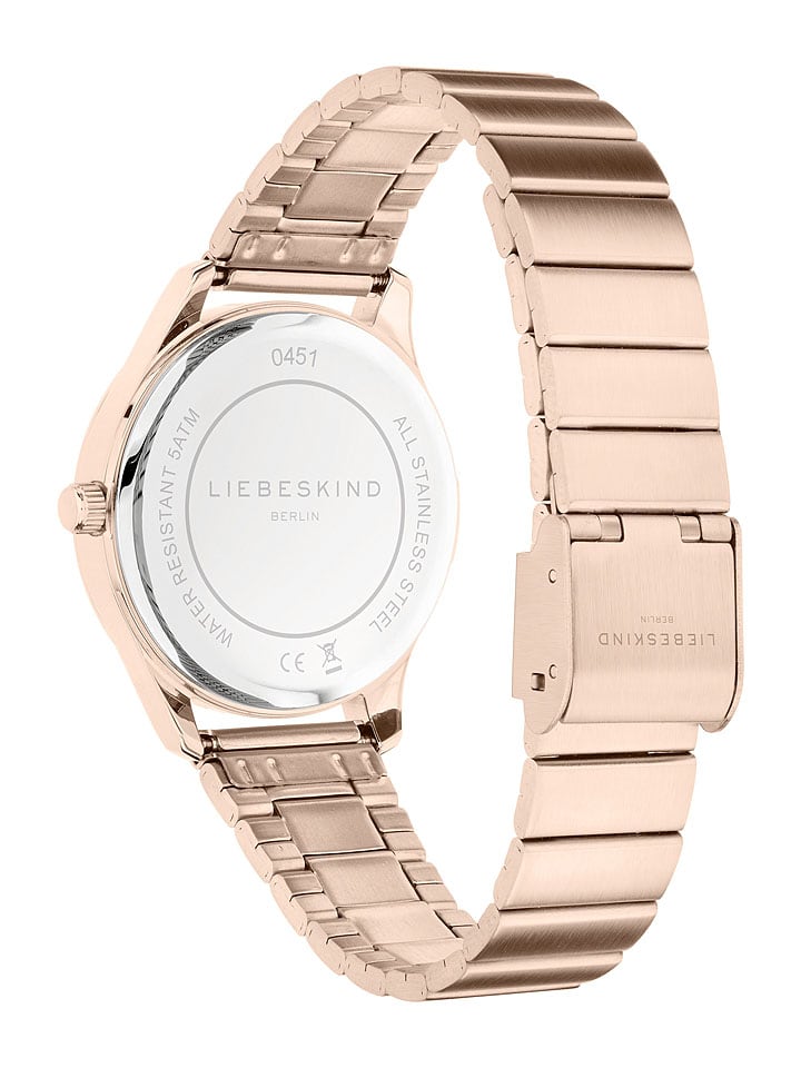 Liebeskind Quarzuhr in Roségold/ Weiß günstig kaufen onesize