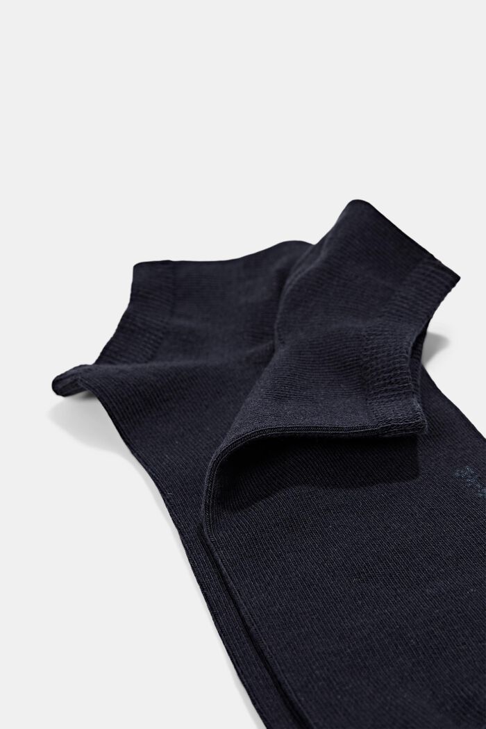 2er-Set Sneakersocken, Bio-Baumwolle