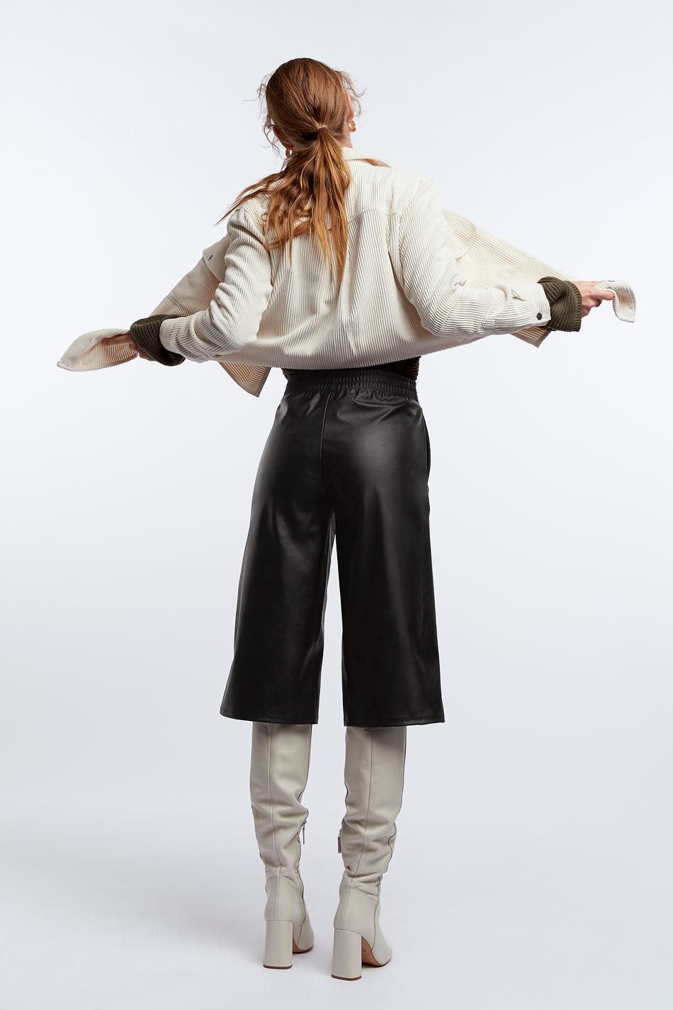 Phoebe pu shorts