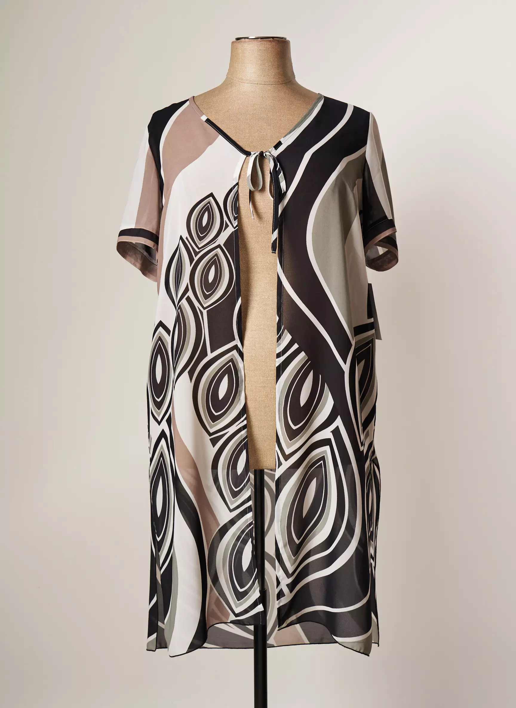 Jean Delfin Vestesimilicuir Femme couleur noir