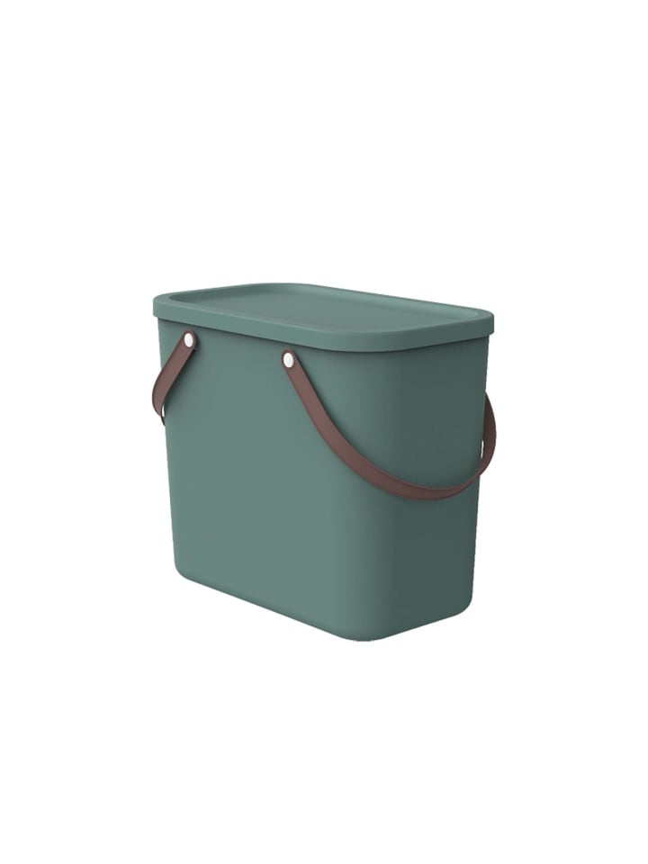 Rotho Albula Aufbewahrungsbox 25l mit Deckel in Mistletoe grün günstig kaufen onesize