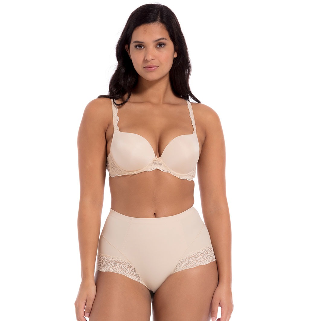 Tummy Squeezer Lace Latte