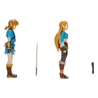 The Legend of Zelda Actionfiguren 2er-Pack - Prinzessin Zelda, Link