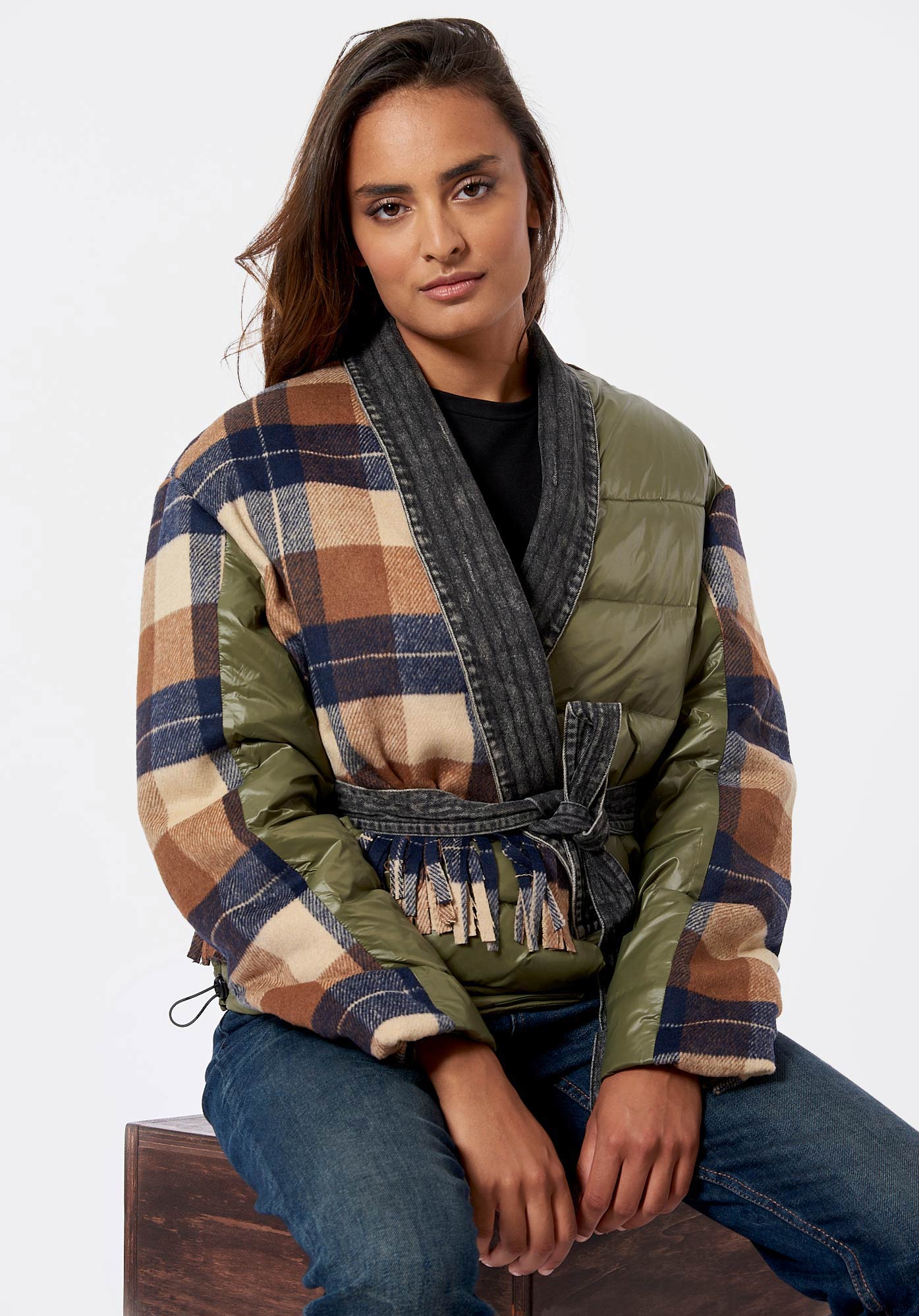 DOLLY  Veste cache-cœur Femme