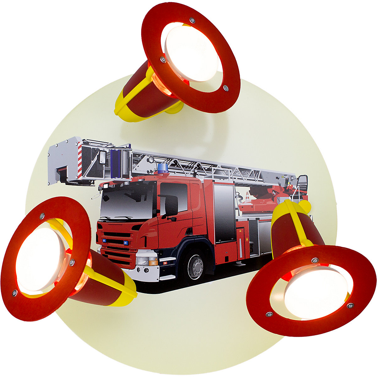 Deckenleuchte Rondell Feuerwehrauto