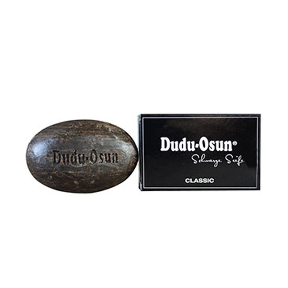 Dudu-Osun Feste Duschseife schwarze Seife classic, Schwarz, 150 g