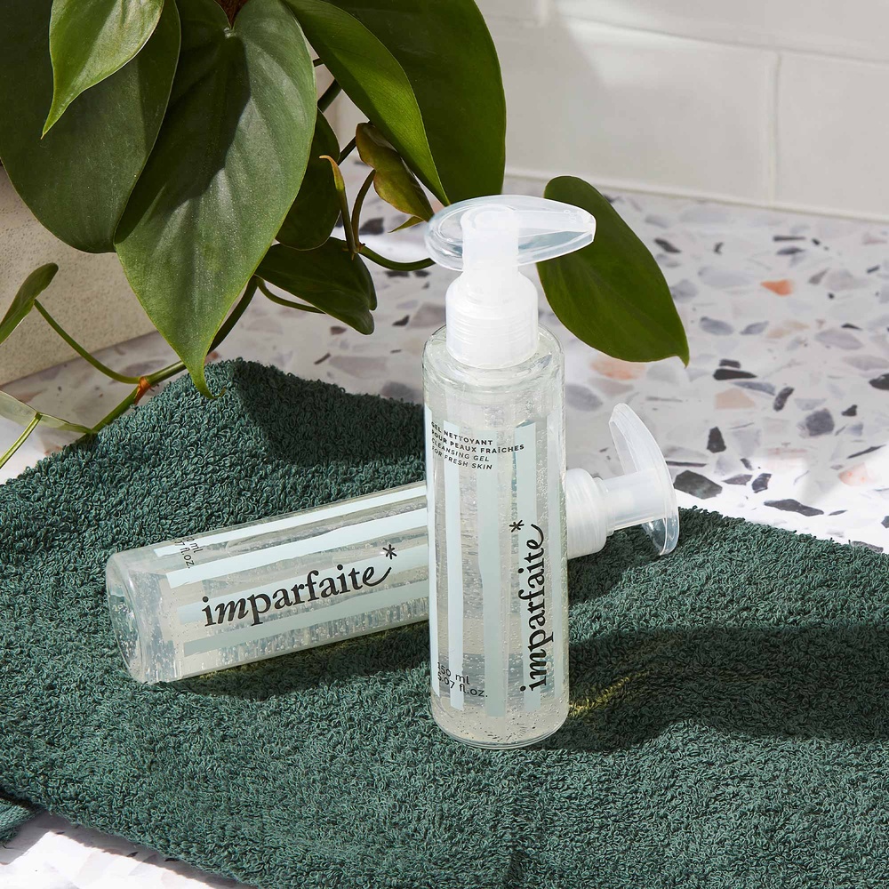 imparfaite Gel nettoyant pour peaux fraîches Nettoyant visage