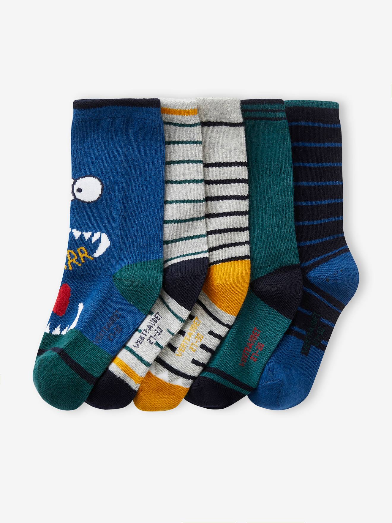 Lot de 5 paires de chaussettes 