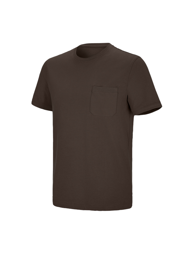 e.s. T-Shirt cotton stretch Pocket