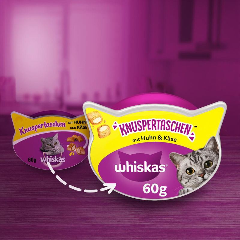 Whiskas Knuspertaschen XXL Mixcase zu TOP-Preisen