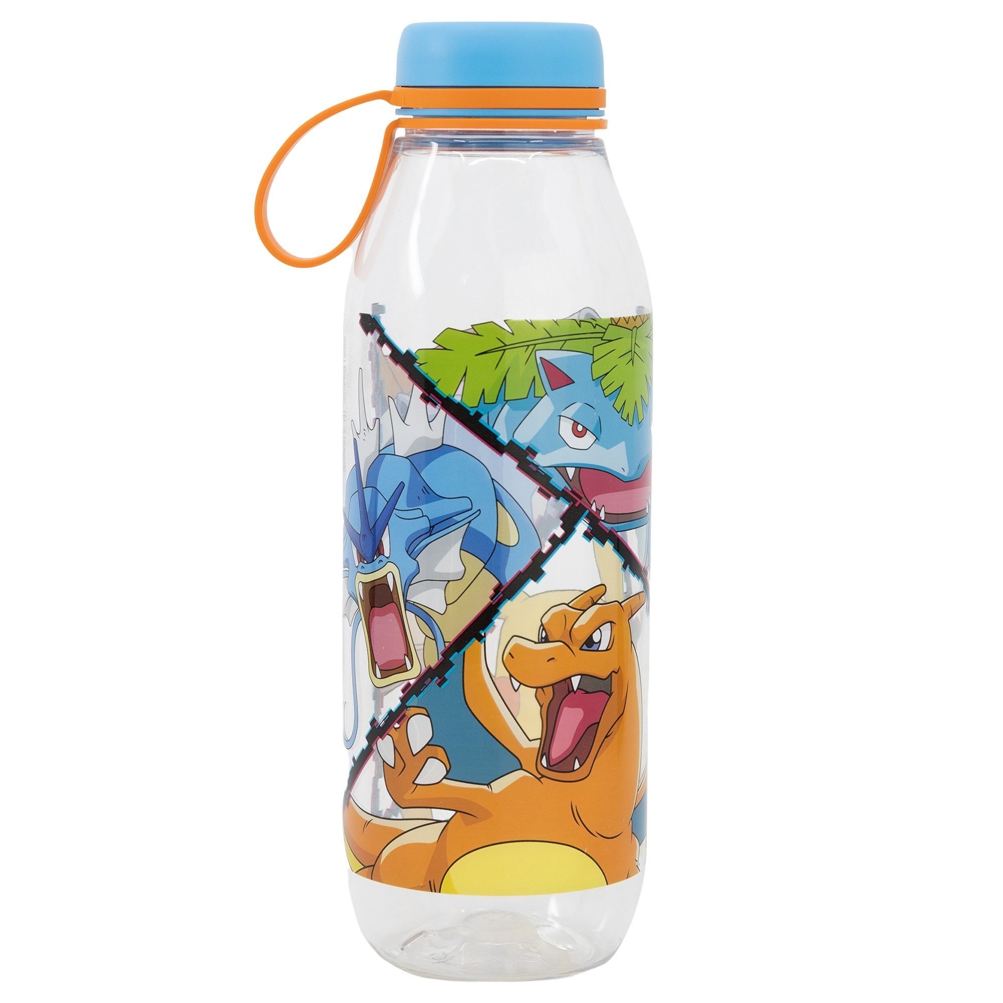 POKÉMON Trinkflasche Pokemon Pikachu and Friends Wasserflasche Flasche 650 ml