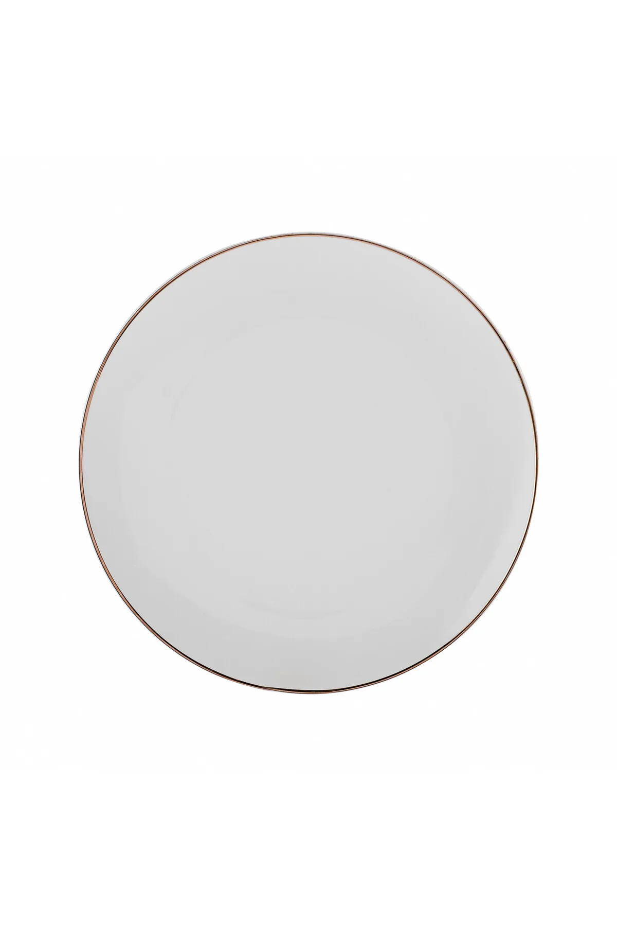 Karaca  Rowan Geschirr-Set Gold, 69-teilig für 12 Personen, New Generation Bone