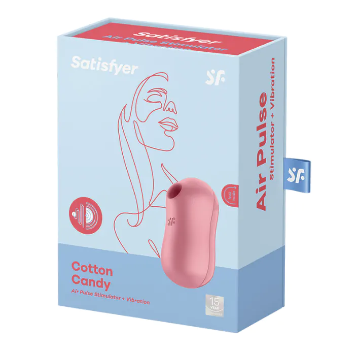 Satisfyer Candyfloss Lyserød Intimmassageapparat