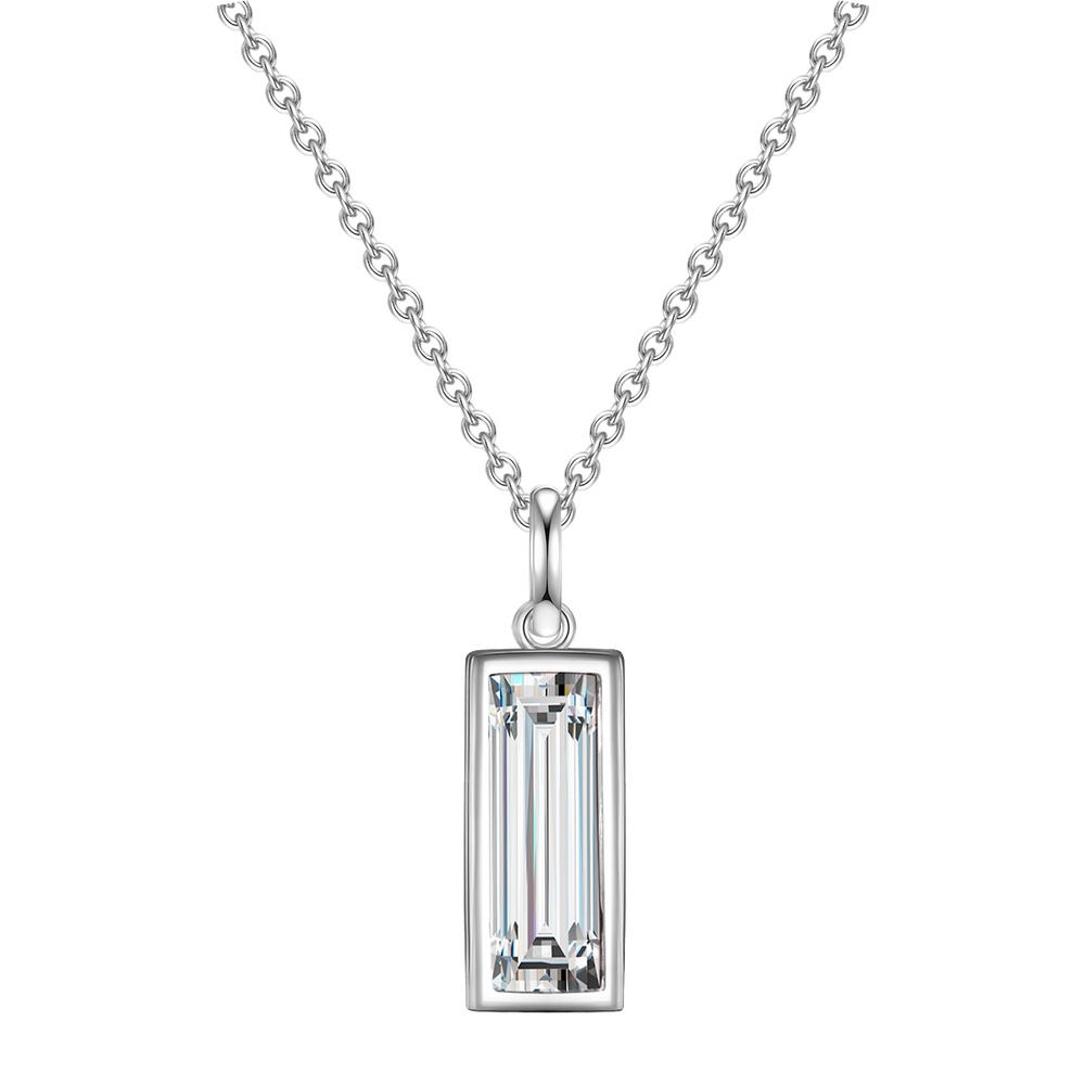 Glanzstücke München Collier en argent Argent sterling Oxyde de zirconium (CZ) en Argent collier