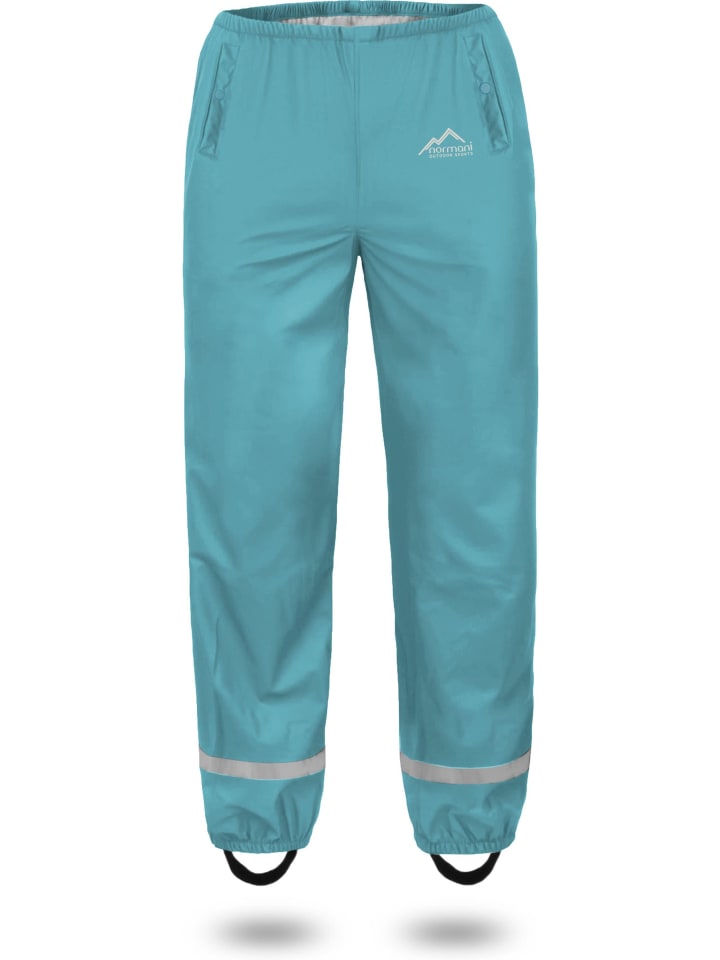 Normani Outdoor Sports Kinder Regenhose York in Hellblau günstig kaufen