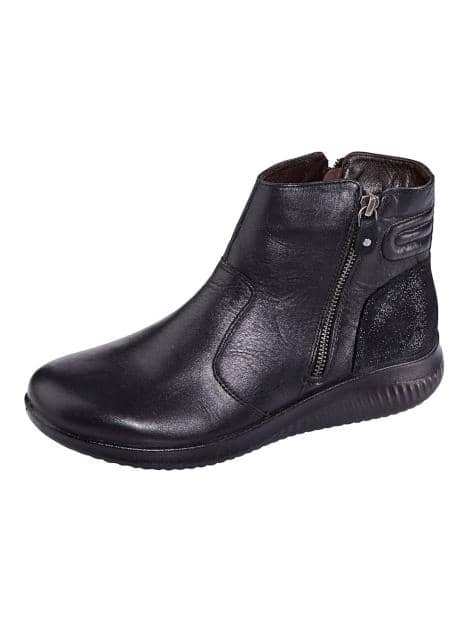 Stiefelette mit Lammfellfutter