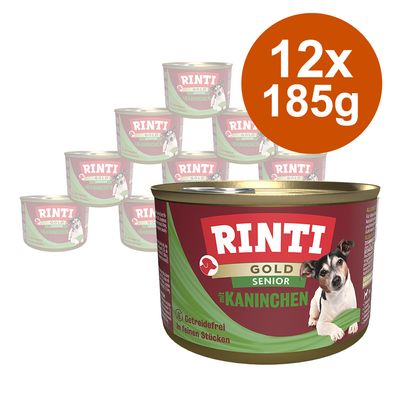 RINTI Gold Senior 12 x 185 g
