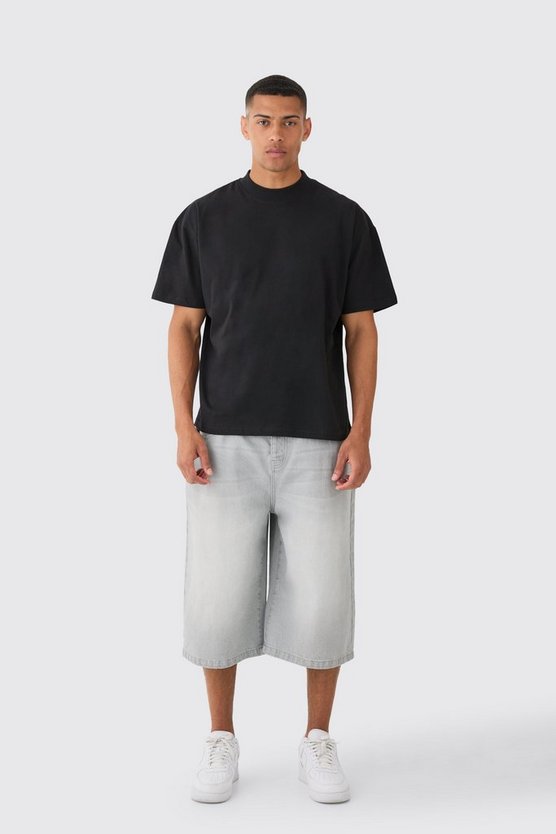 Oversized Extended Neck T-shirt
