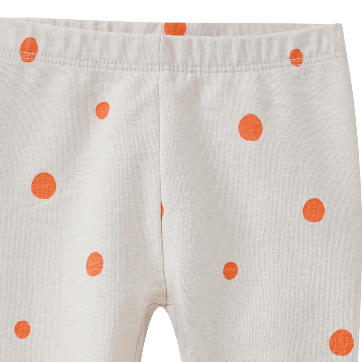 Newborn Leggings mit Punkte-Allover
