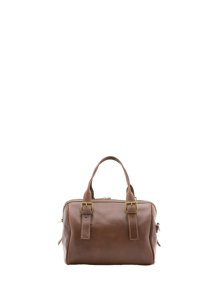 Viola Castellani Bowler-Tasche in DARK BROWN günstig kaufen onesize