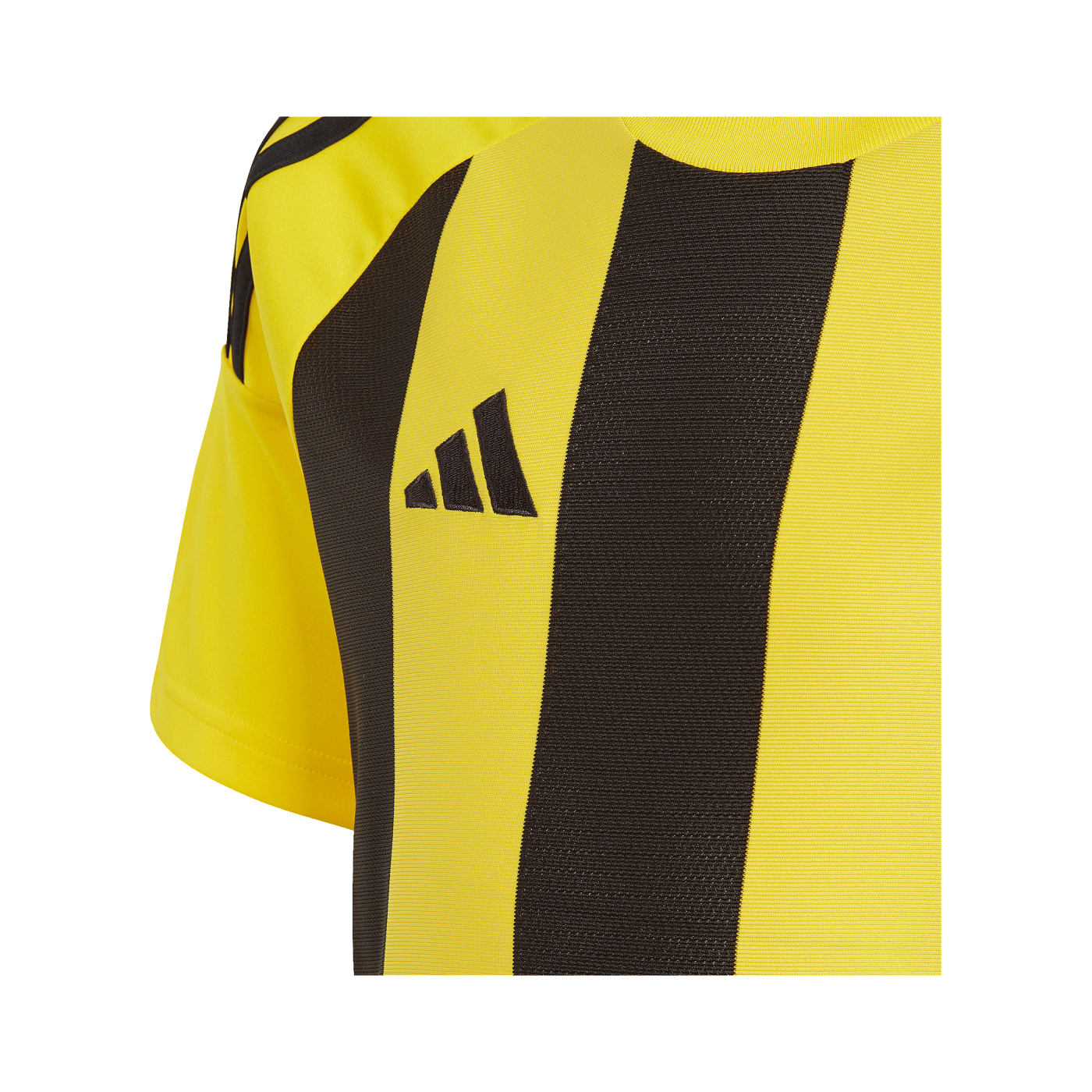 adidas Striped 24 Trikot Kids Gelb Schwarz