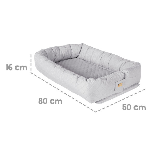 3 in 1 Babylounge, grau