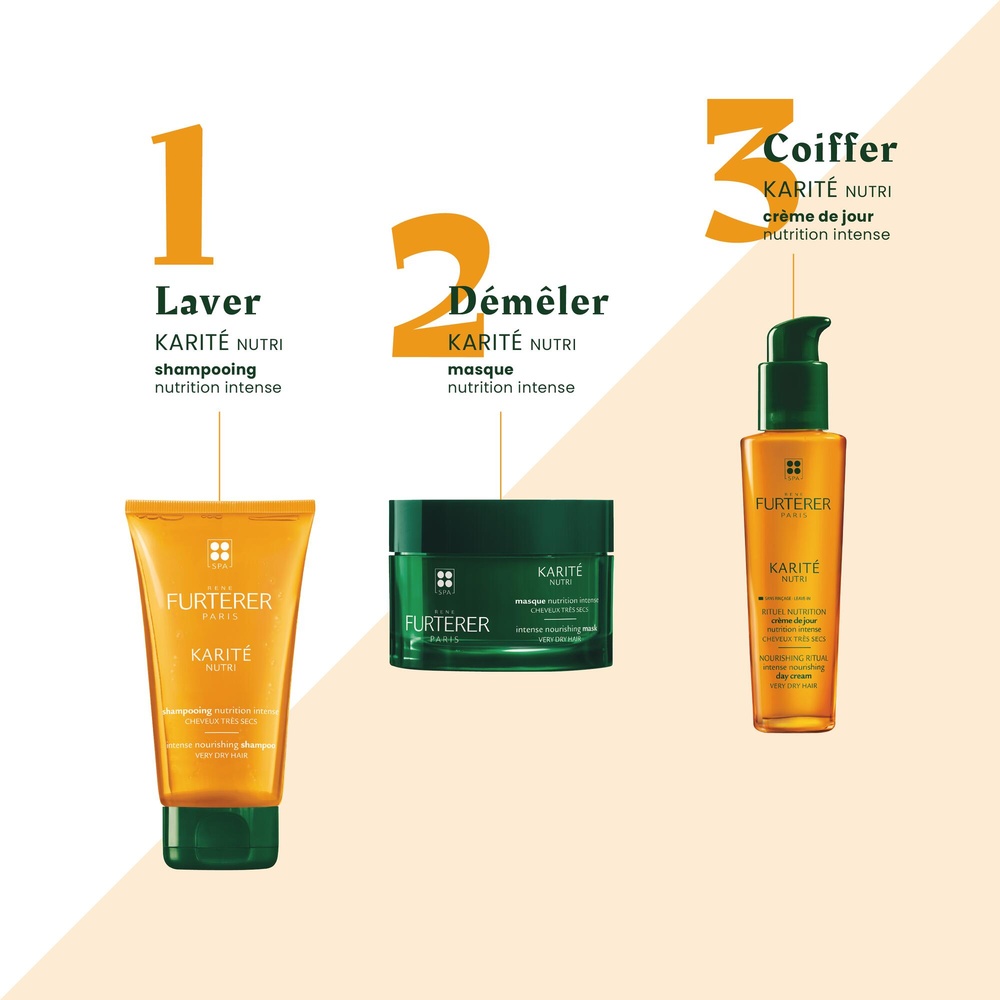 Furterer KARITE NUTRI MASQUE 30ML Masque  - nourrissant et démêlant - Chev eux très secs