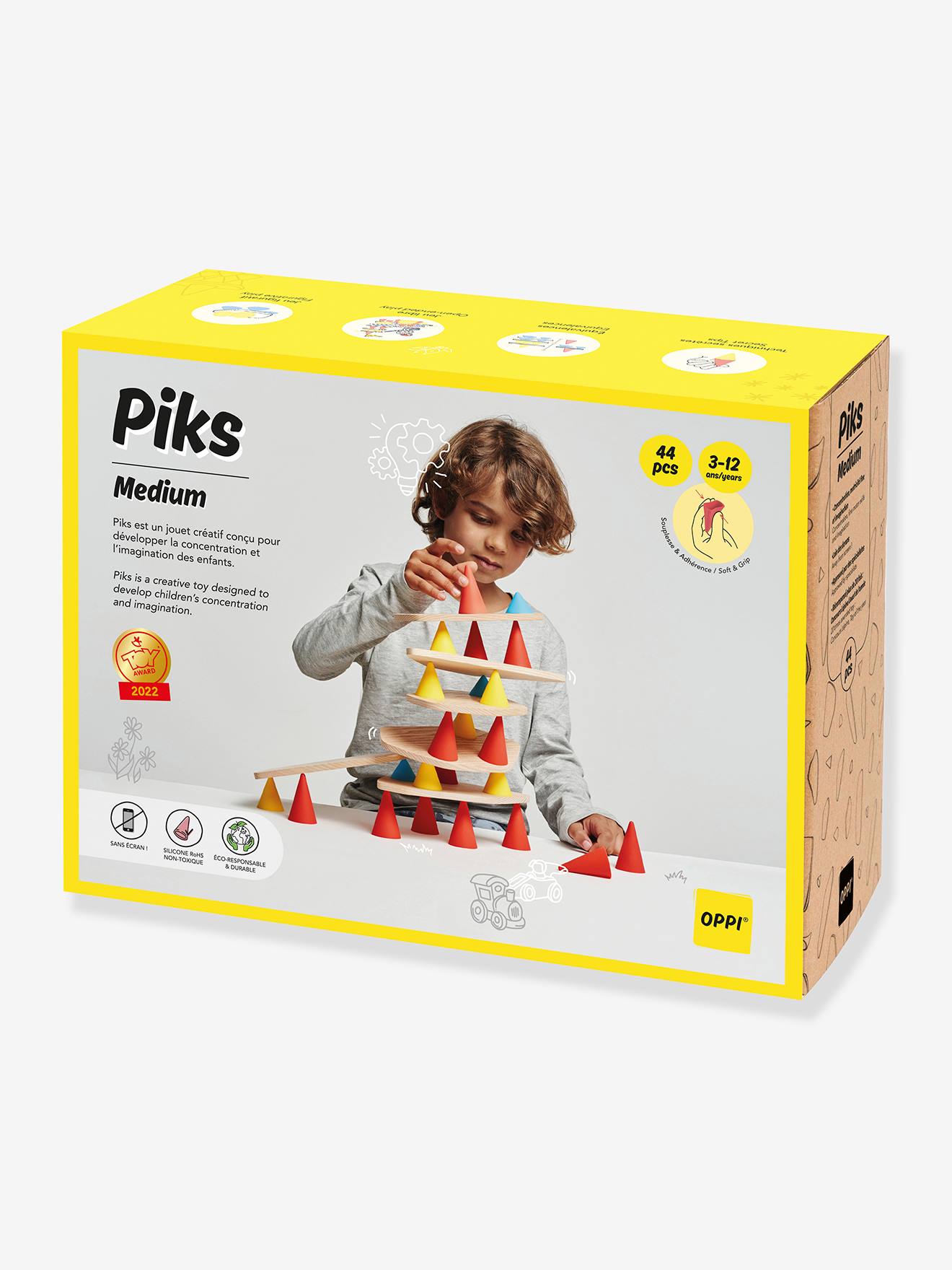 Jeu de construction Medium Kit Piks OPPI multicolore