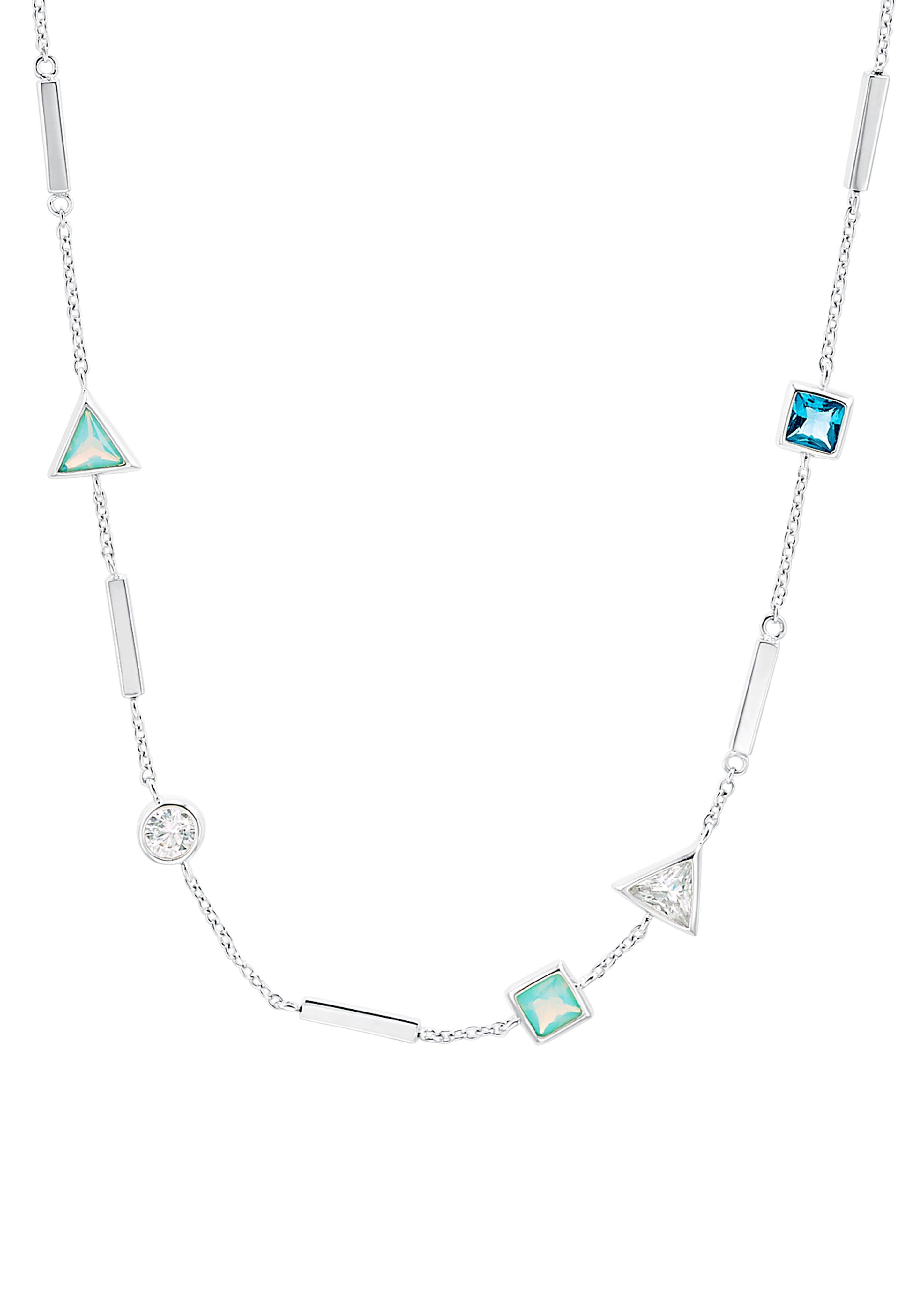 Silber-Halskette Zirkonia  6006366-92