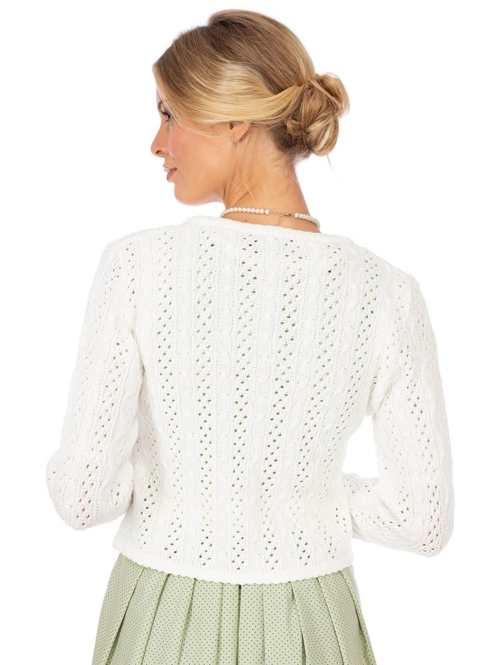 OS-Trachten Strickjacke 457005-0771 in ecru günstig kaufen