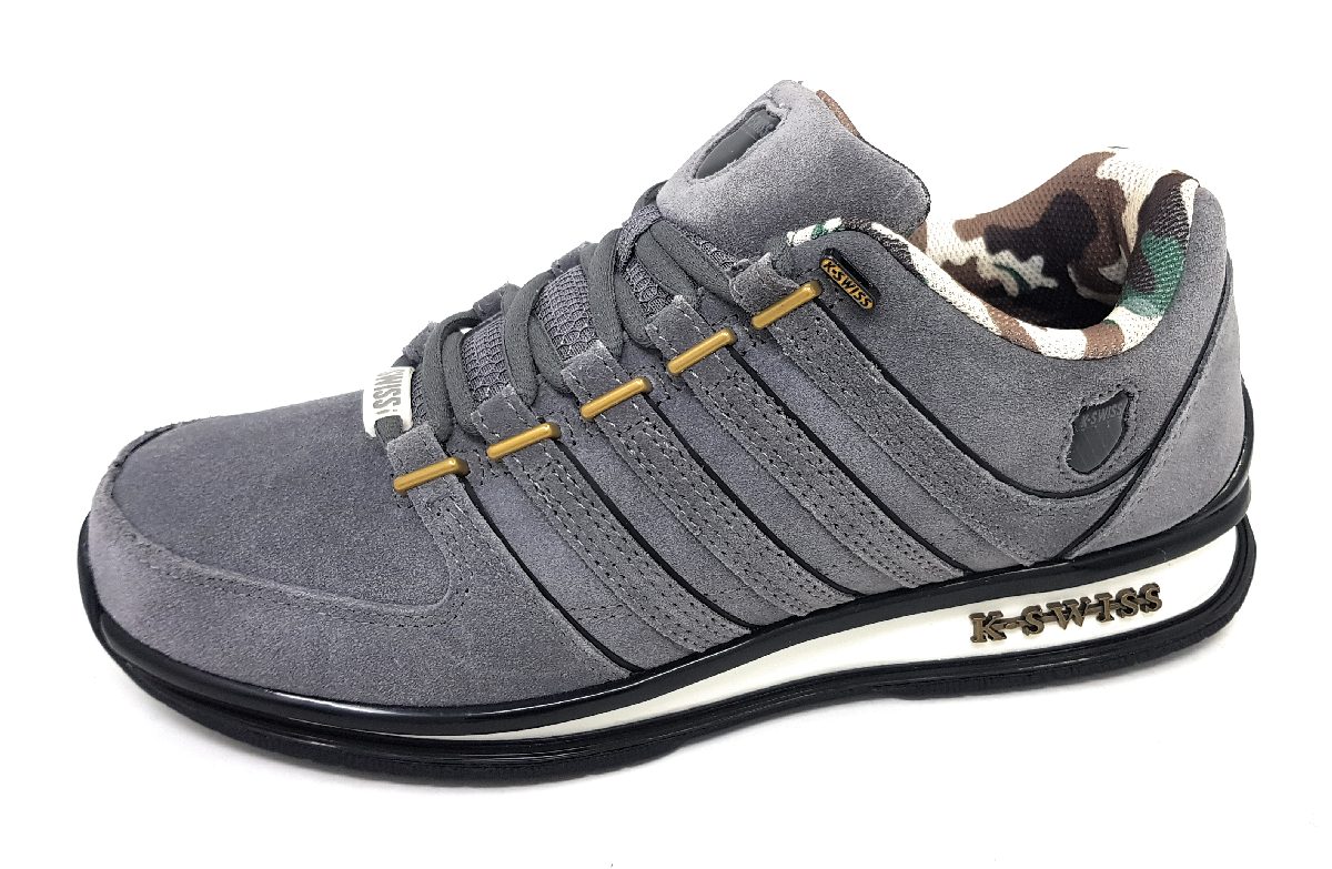 K-Swiss Court Rinzler 01235-041 Grau Charcoal/ Black/ Camo