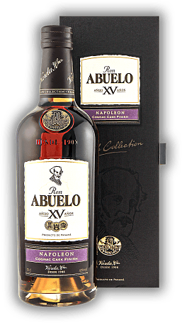 Abuelo XV Anos Napoleon Cognac Cask Finish Abuelo XV Anos Napoleon Cognac Cask Finish  Alter 15 J. - 0,7	 Liter - Vol 40%