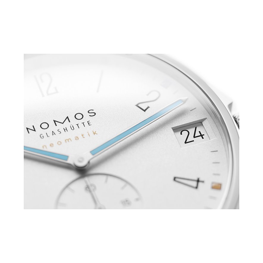 Nomos Glashütte Herrenuhr Tangente Sport neomatik 42 Datum