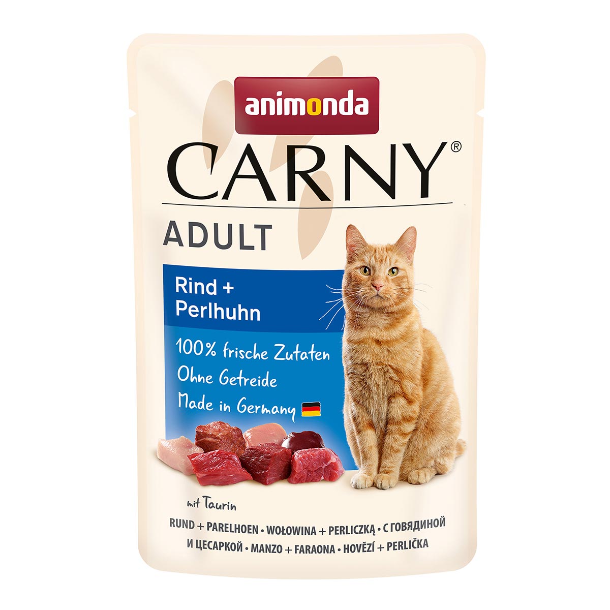 animonda Carny Adult Rind + Perlhuhn günstig kaufen bei ZooRoyal