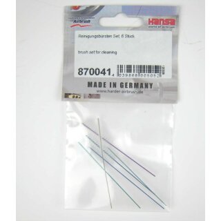 Reinigungsbürsten Set, 6 Stück