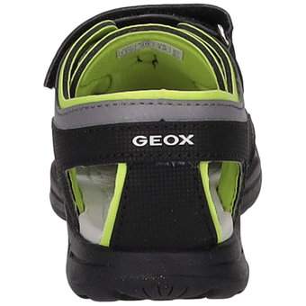 Geox J Vaniett Boy Sandale in schwarz