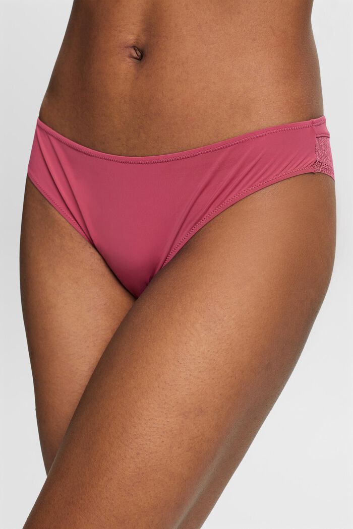 Recycelt: Hipster-Slip mit Spitze