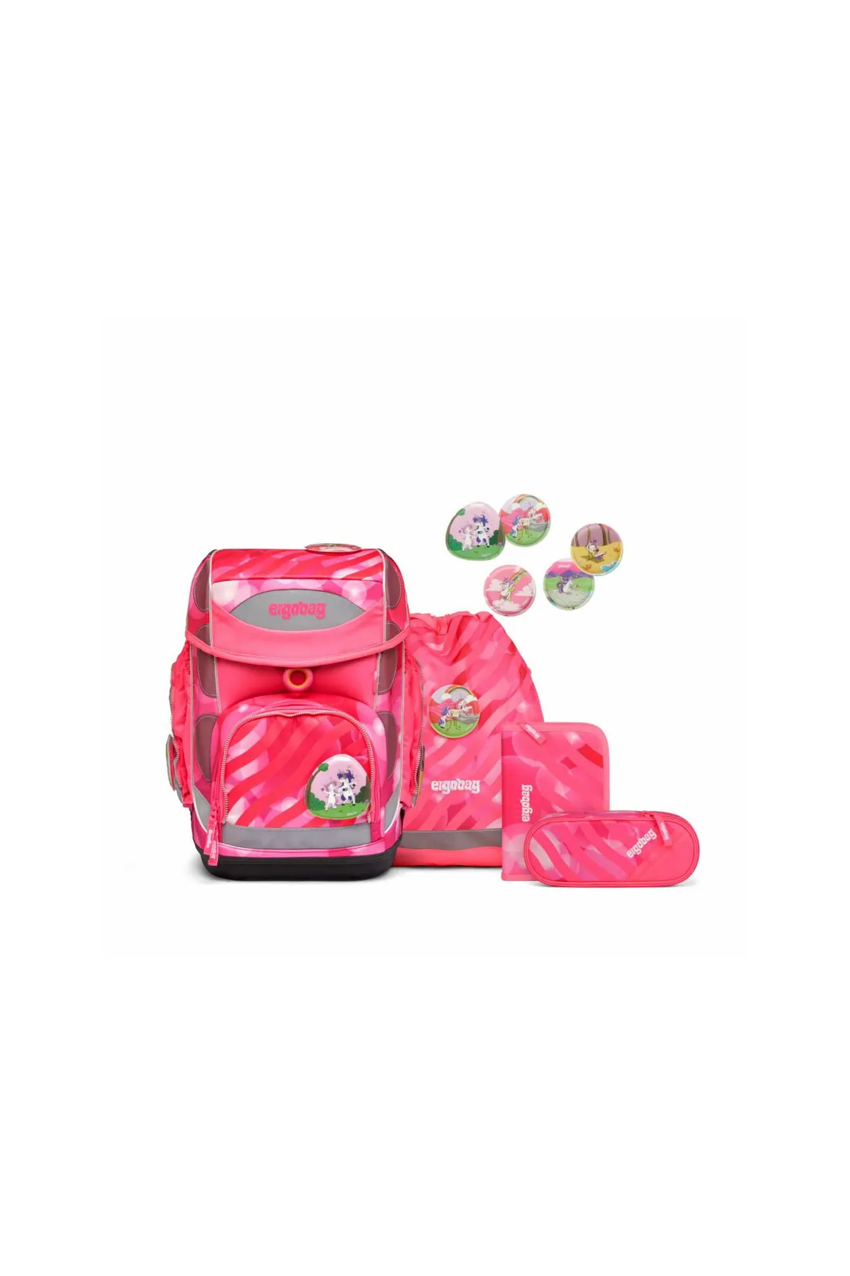 Ergobag  Rucksack - Mehrfarbig - Unifarben