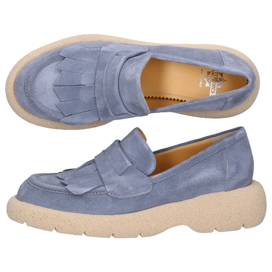 Truman's - Loafer 9572 Veloursleder - blau