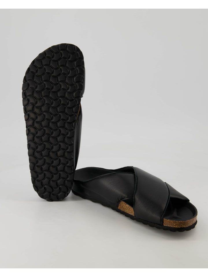 Verbenas Pantoletten in Schwarz günstig kaufen