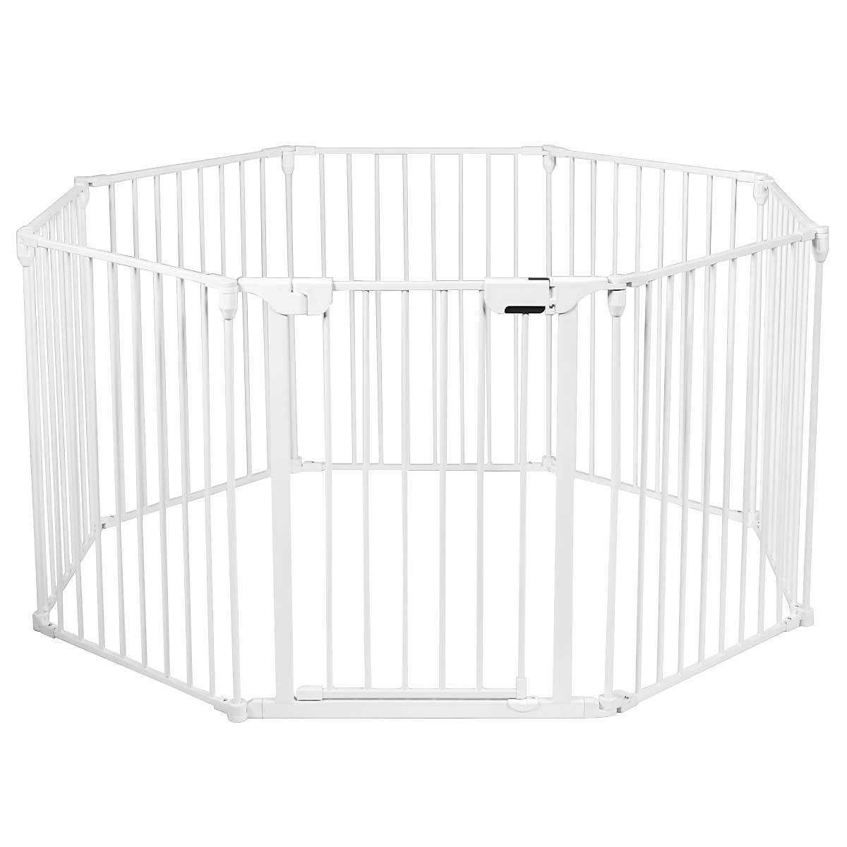 Kaminschutzgitter 122 x 118 x 74 cm Haustiere