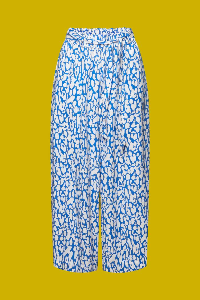 Pull-on-Culotte mit Bindegürtel, LENZING™ ECOVERO™