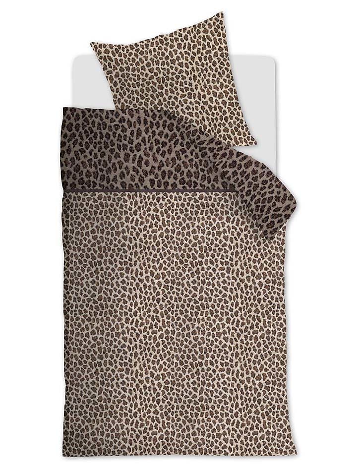 Rivièra Maison Bettwäsche-Set ''Cheetah'' in Hellbraun/ Braun günstig kaufen