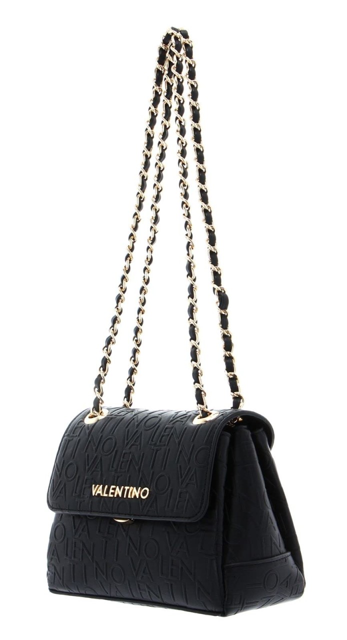 VALENTINO / MIRIADE SPA Handtaschen schwarz Logo Blindprägung