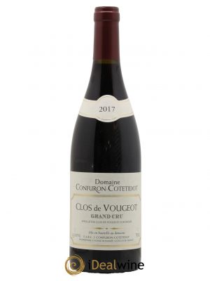 Clos de Vougeot Grand Cru Confuron-Cotetidot  2017 - Lot de 1 Bouteille
