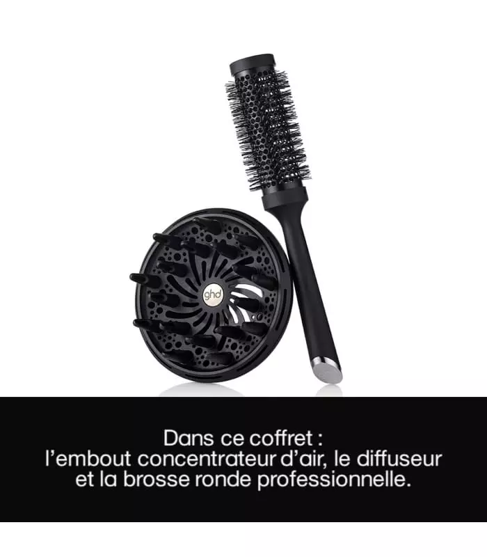 GHD - HELIOS - SECHE CHEVEUX (BLANC) Coffret Professionnel